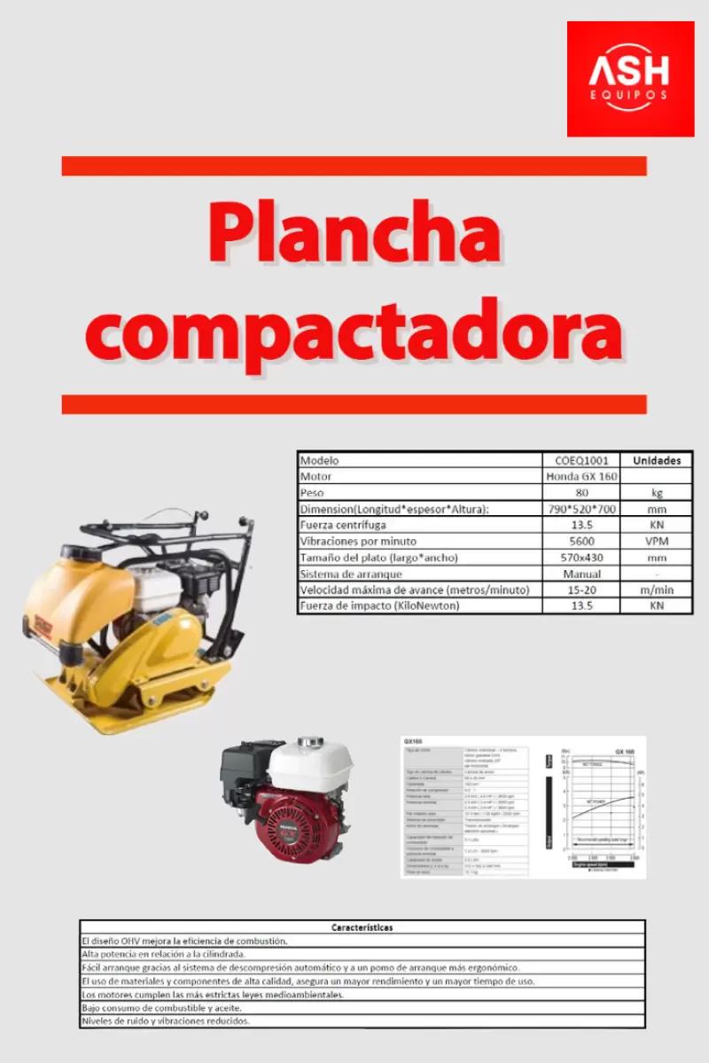 Plancha vibratoria motor Honda - imagem 3